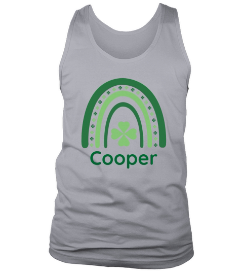 Cooper Clover Charm Boho Rainbow Tank Top Unisex