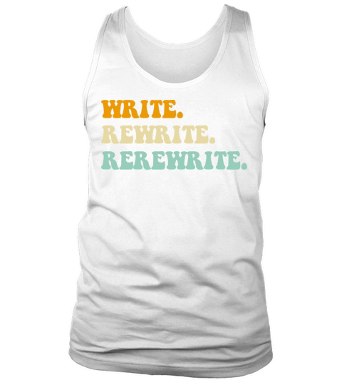 Funny Writer Design For Author Novelist Cool Book Tank Top Unisex