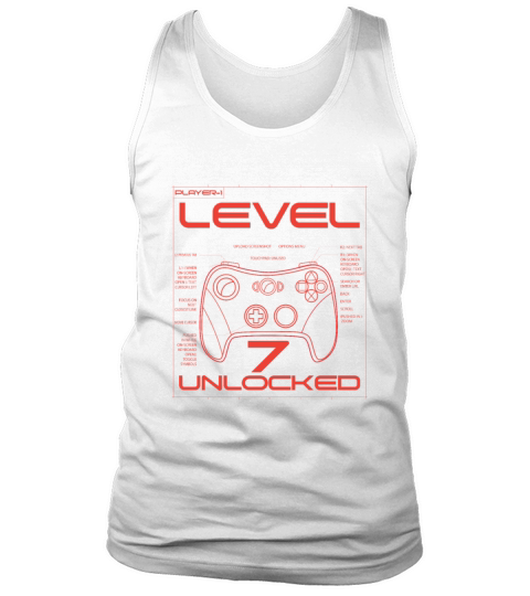 level 7 unlocked player1 Tank Top Unisex