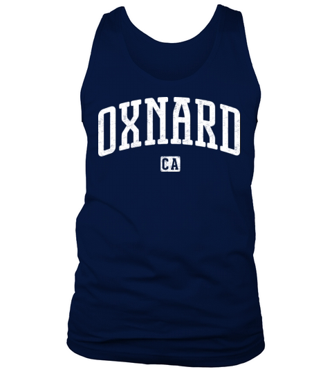 Oxnard California Vintage Style Tank Top Unisex