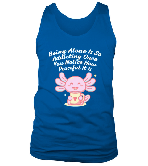 Peace Is Addicting Leave Me Alone Introvert Nerd A Tank Top Unisex