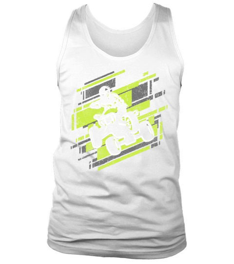 Quad Biker Offroad Vintage 4 wheeler ATV Tank Top Unisex
