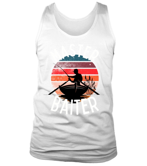 Retro Vintage MasterBaiter Fishing Tank Top Unisex