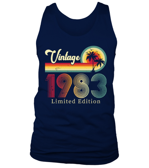 Vintage 1983 Limited Edition Tank Top Unisex