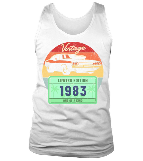 Vintage 1983 Tank Top Unisex
