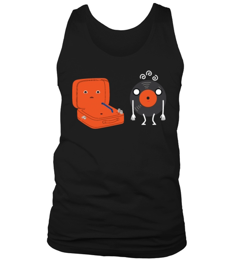 Vinyl Record Player Music Lover Record Collector Tank Top Unisex