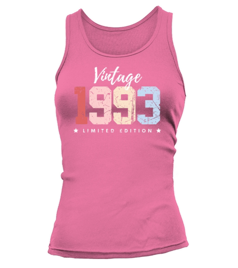 30 Years Vintage 1993 Retro 30th Birthday Tank top Woman