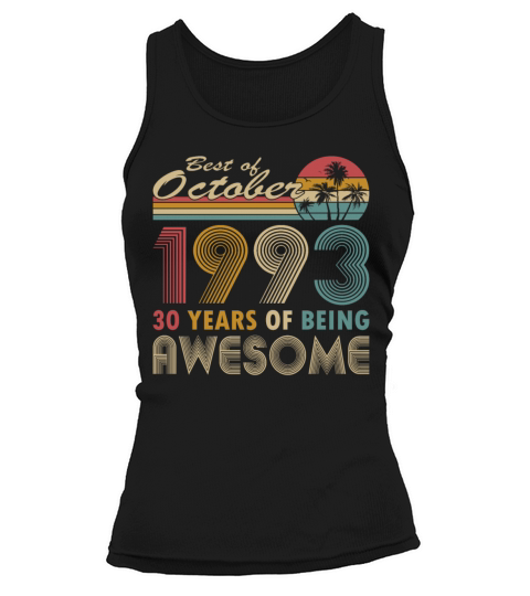 30th birthday vintage 1993 best of 1993 Tank top Woman