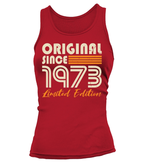 50th birthday vintage 1973 original since 1973 Tank top Woman