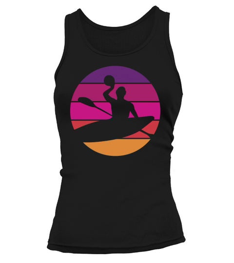 Canoe Polo - Retro - Vintage - Sunset Tank top Woman