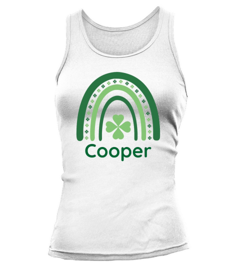 Cooper Clover Charm Boho Rainbow Tank top Woman