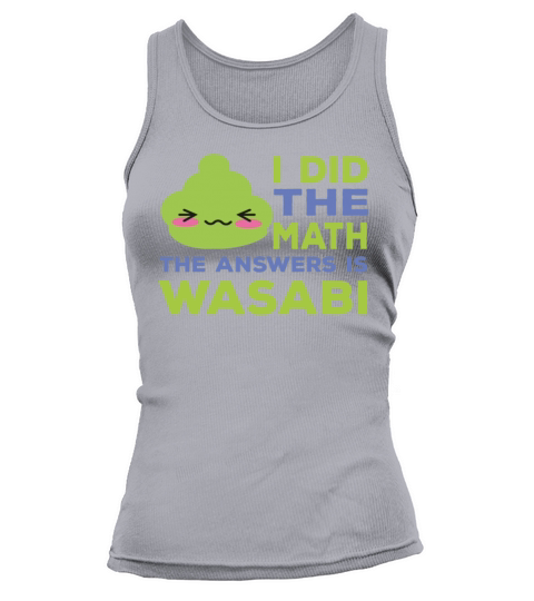 Funny Wasabi Quote Tank top Woman