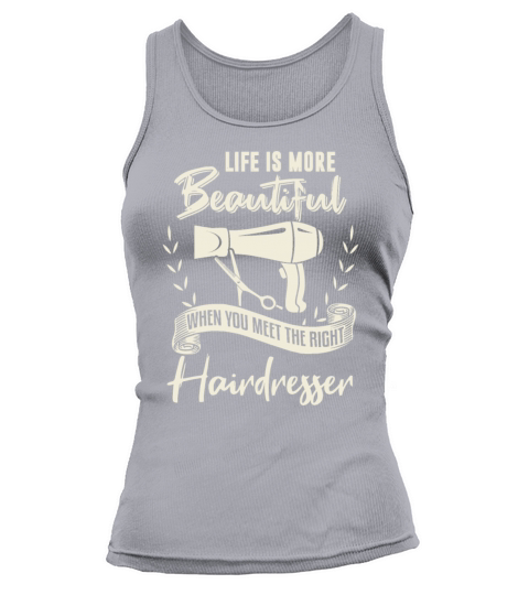 Hairdresser Shirt Funny Hairdresser Quote Hairstyl Tank top Woman