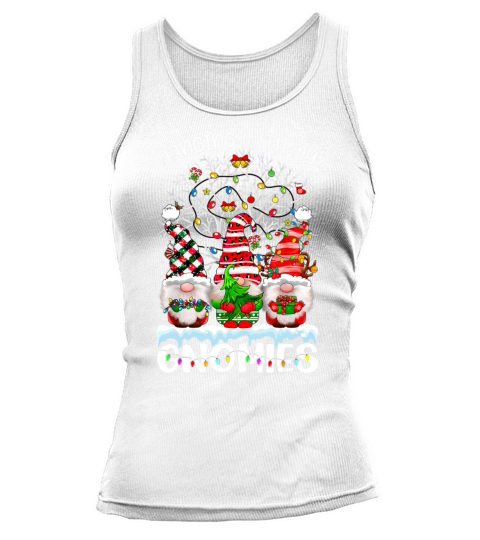 Hanging With My Gnomies Nordic Santa Gnome Christm Tank top Woman