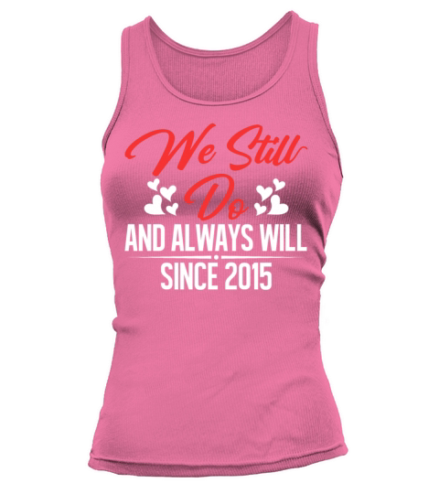 Happy 3rd Wedding Anniversary Couple Marriage Tank top Woman