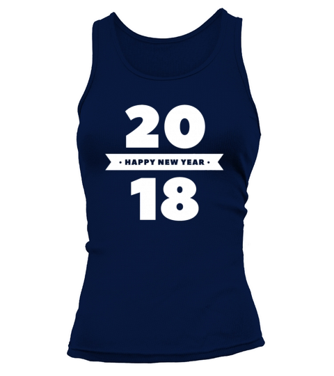 happy new year 2018 Tank top Woman