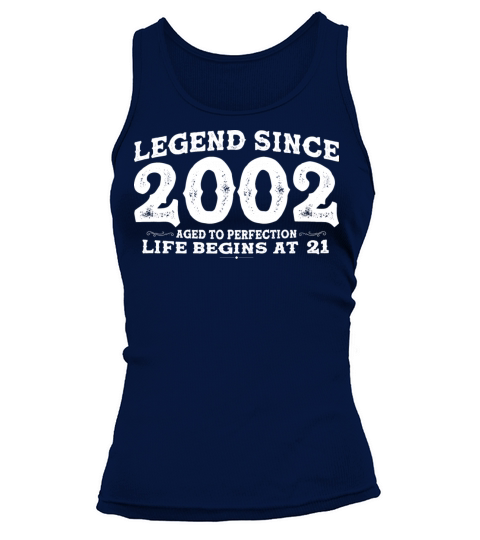 Legend Since 2002 21 Year of Perfection - 21st Tank top Woman