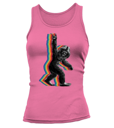 Retro Bigfoot vintage Fun and Nostalgic Sasquatch Tank top Woman