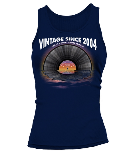 Vintage since 2004 Retro Disco Music Vintage Tank top Woman