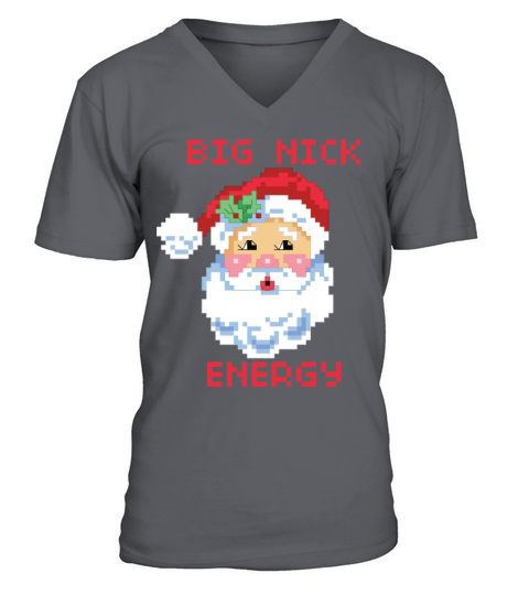 Big Nick Energy Santa Xmas V-Neck T-shirt