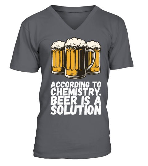 Drink Beer Beer Drinking V-Neck T-shirt