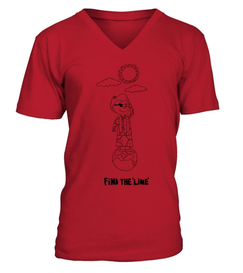 Find the Line V-Neck T-shirt