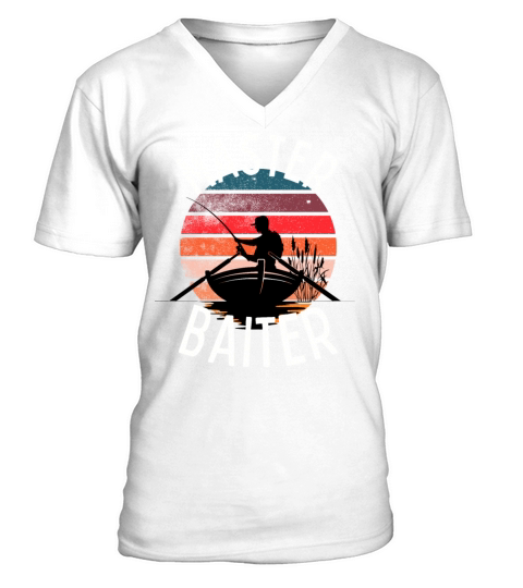 Retro Vintage MasterBaiter Fishing V-Neck T-shirt