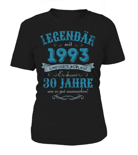 30th Birthday Vintage 1993 Women's T-Shirt