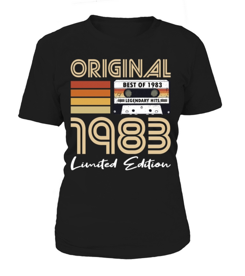 40th birthday vintage 1983 original 1983 Women's T-Shirt