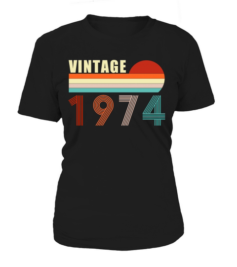 47th Birthday Gift - Vintage 1974 Women's T-Shirt