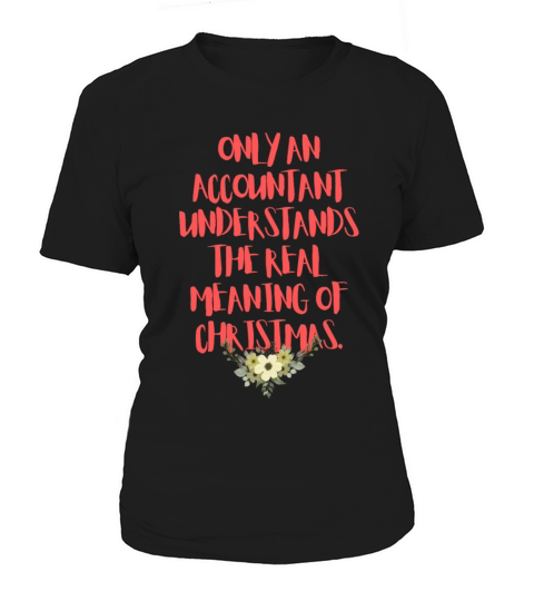 Accountant and Christmas Women's T-Shirt