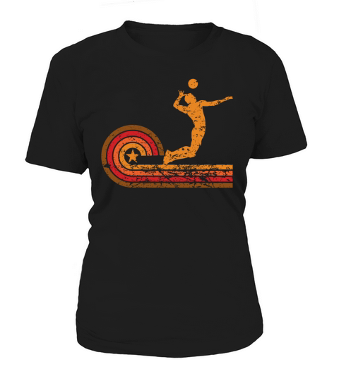 Retro Style Volleyball Player Vintage Women's T-Shirt