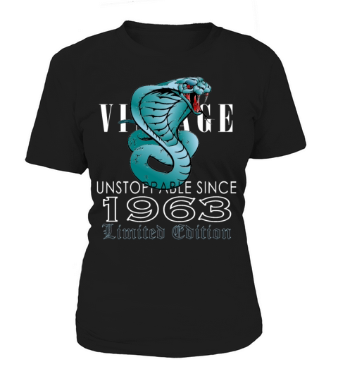 Vintage 1963 Cobra 60 Years Limited Edition Women's T-Shirt