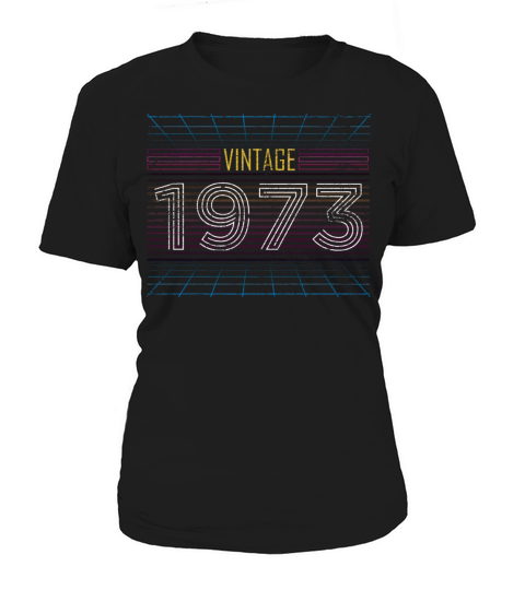 Vintage 1973 48th Birthday Gift Women's T-Shirt