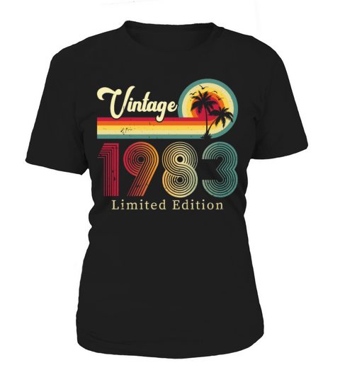 Vintage 1983 Limited Edition Women's T-Shirt