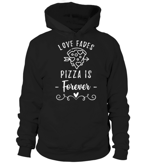 Funny Valentines Day Pizza Lover GirlfriendBoyfrie Hoodie Unisex