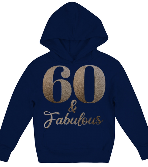 60th happy birthday design Kids Hoodie