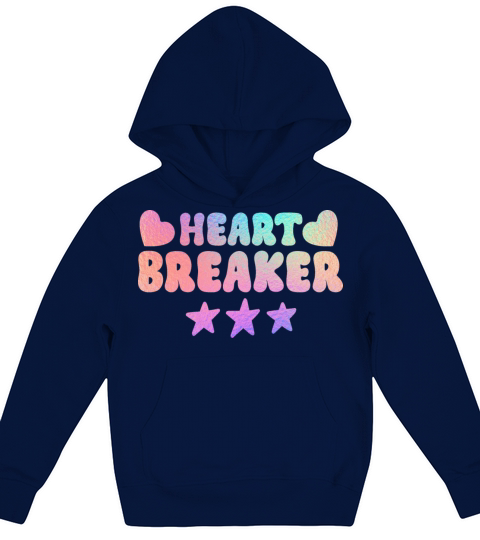 Iridescent Valentine - Heart Breaker Kids Hoodie