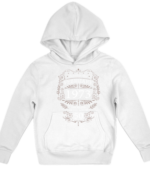 vintage 1973 birthday sayings vintage Kids Hoodie