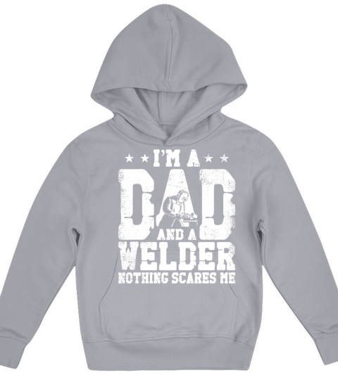 Welder Welding Dad Father Vintage Kids Hoodie
