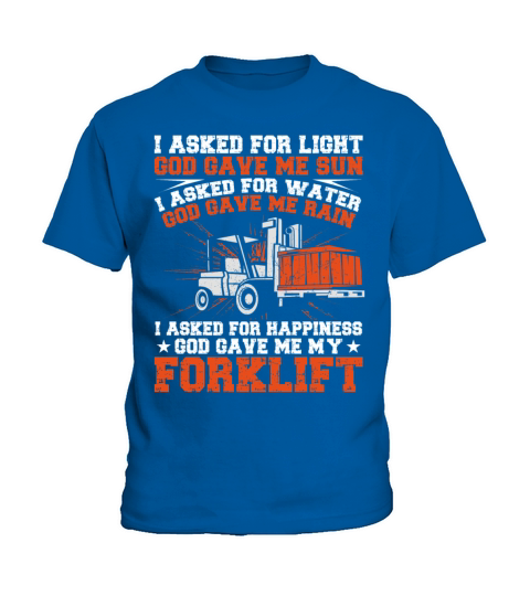Certified Forklift Truck Operator Kids T-Shirt
