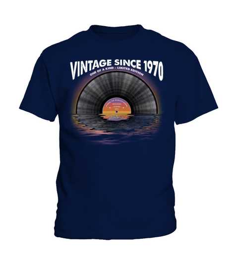 Vintage since 1970 Retro Disco Music Vintage Kids T-Shirt