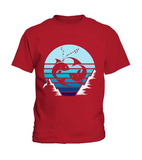 Zodiac Pisces Star Sign Kids T-Shirt