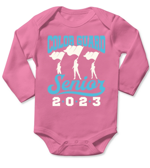 Color Guard Senior 2023 Long Sleeve Baby One-Piece