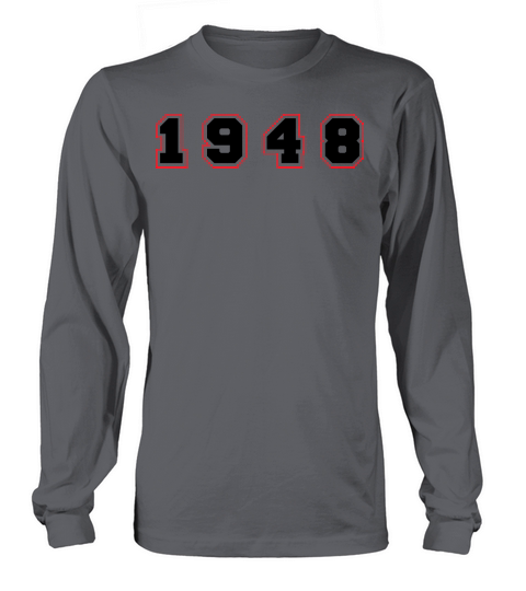 1948 Year Number Long sleeved Unisex