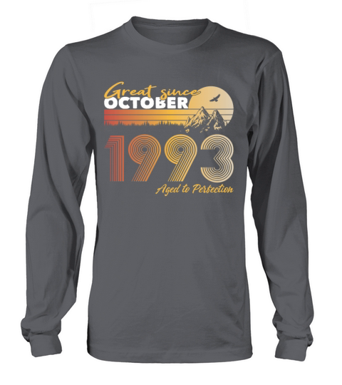 30th birthday vintage 1993 great since 1993 Long sleeved Unisex