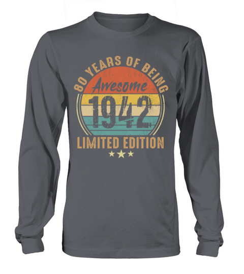 40th Birthday Vintage 1982 Limited Edition 40 Year Long sleeved Unisex