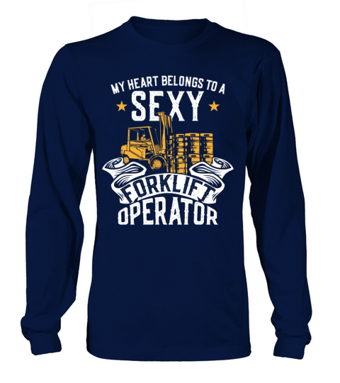 Certified Forklift Truck Operator Long sleeved Unisex