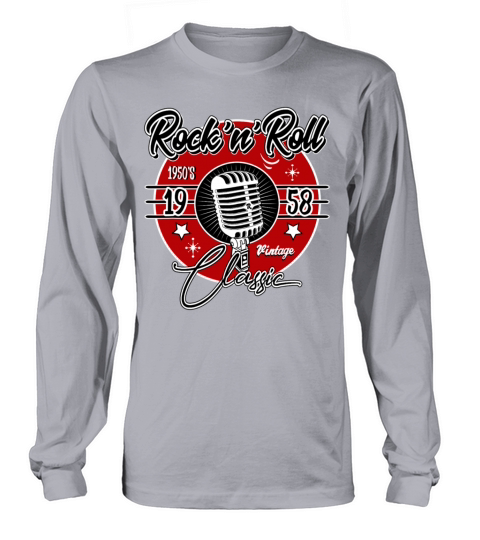 Sock Hop Clothes 50s Greaser Doo Wop Retro Long sleeved Unisex