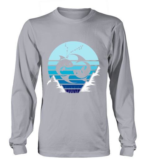 Zodiac Pisces Star Sign Long sleeved Unisex